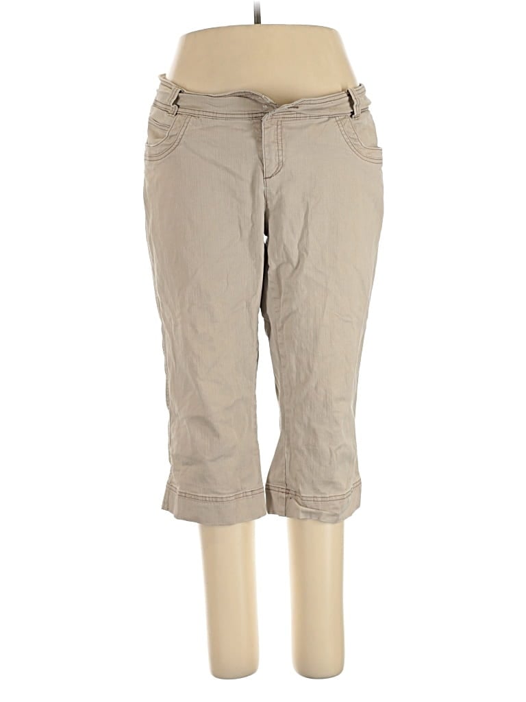 Pre-owned Maurices Khaki Pant In Brown