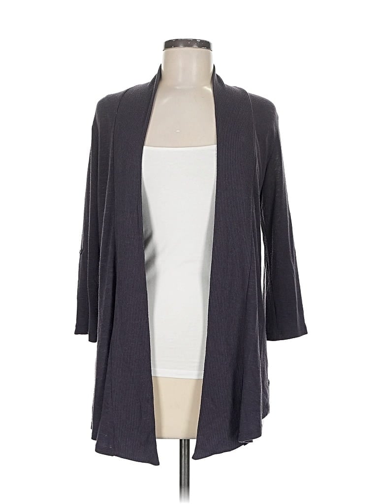 Pre-owned Bobeau Kimono In Gray