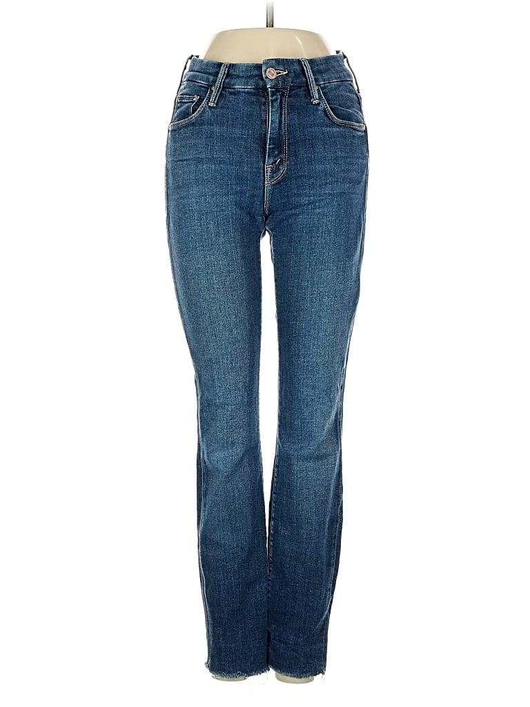 Pre-owned Mother Jeans In Blue