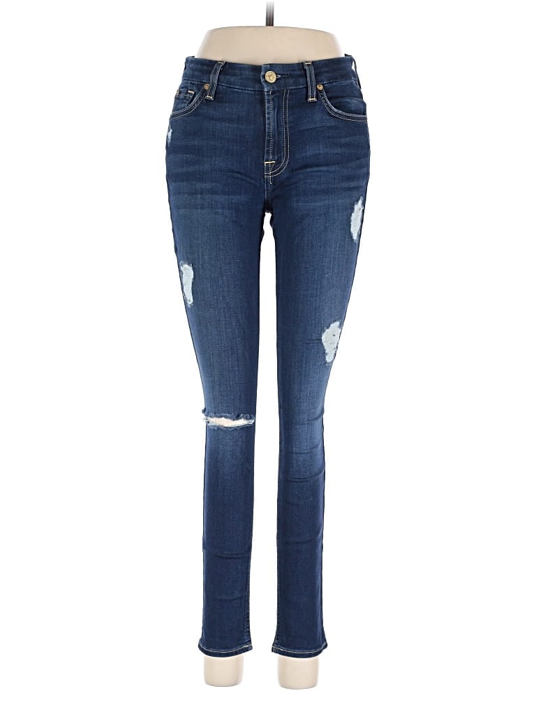 7 FOR ALL MANKIND Pre-owned Jeans In Blue