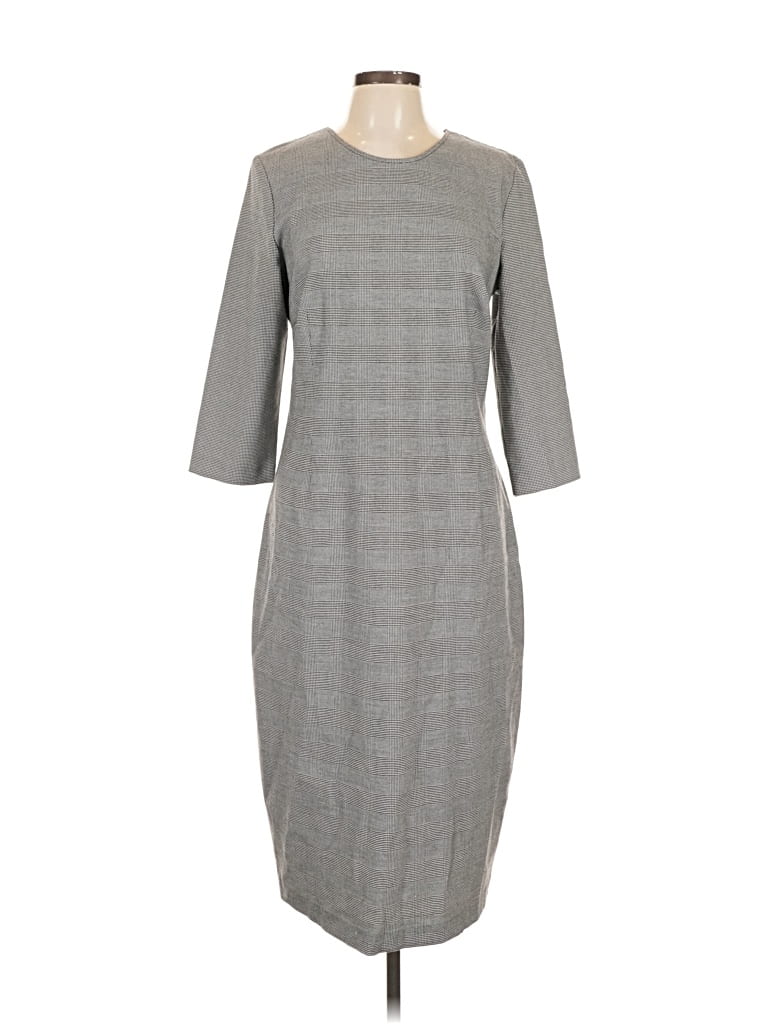 Pre-owned Avenue Montaigne Casual Dress In Gray