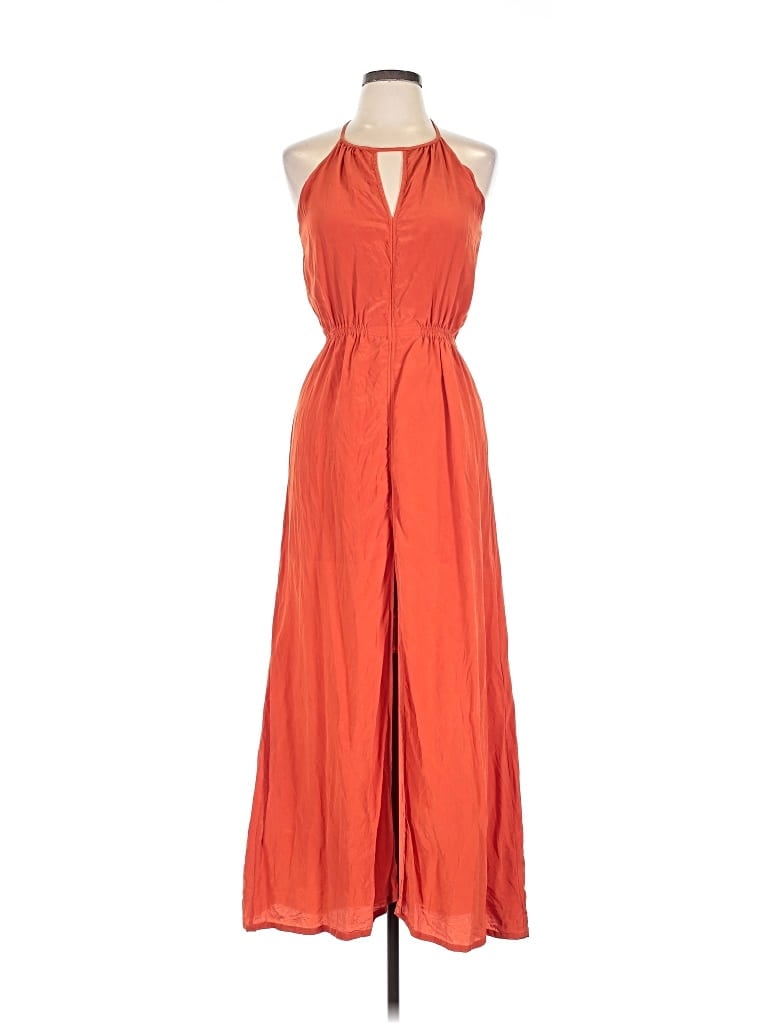 Pre-owned Vix By Paula Hermanny Jumpsuit In Orange