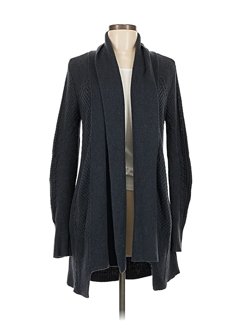 Pre-owned Cabi Cardigan Sweater In Gray