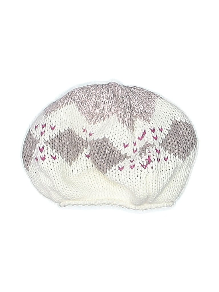 Pre-owned Levi's Beanie Hat In White