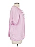 Current Air 100% Polyester Pink Short Sleeve Blouse Size L - photo 4