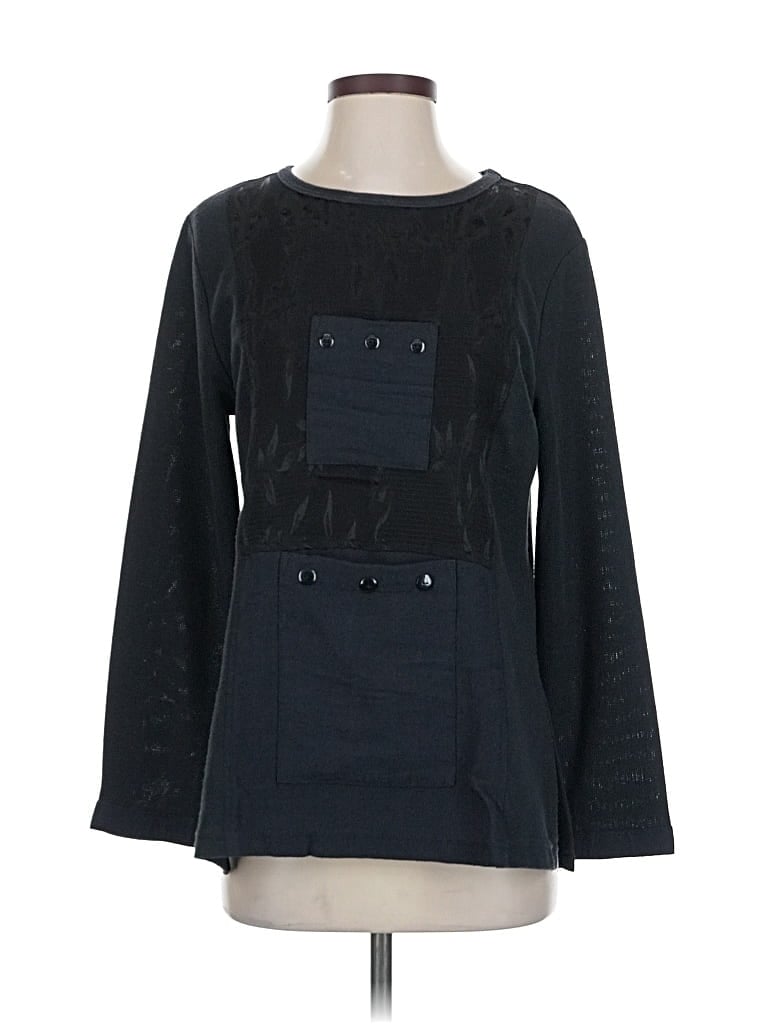 Pre-owned Assorted Brands Pullover Sweater In Black