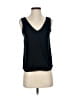 Chelsea28 100% Polyester Black Sleeveless Blouse Size XXS - photo 1