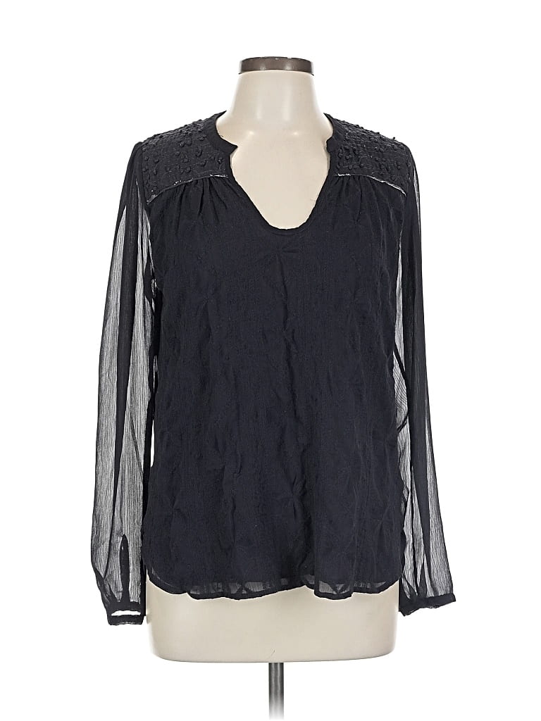 TINY Pre-owned Long Sleeve Blouse In Black