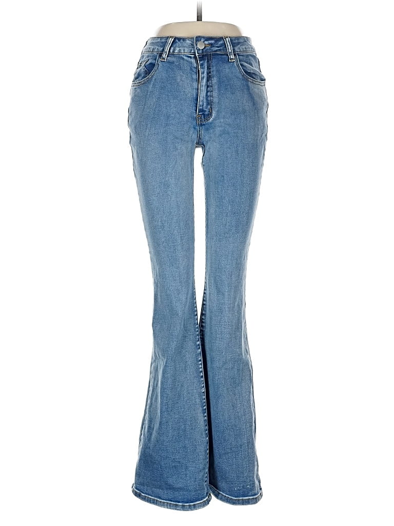 Pre-owned Romwe Jeans In Blue