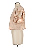 Zara Tan Short Sleeve Top Size S - photo 5