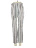 Free People Stripes Silver Casual Pants Size 2 - photo 2