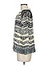 Aqua 100% Polyester Ivory Long Sleeve Blouse Size M - photo 5