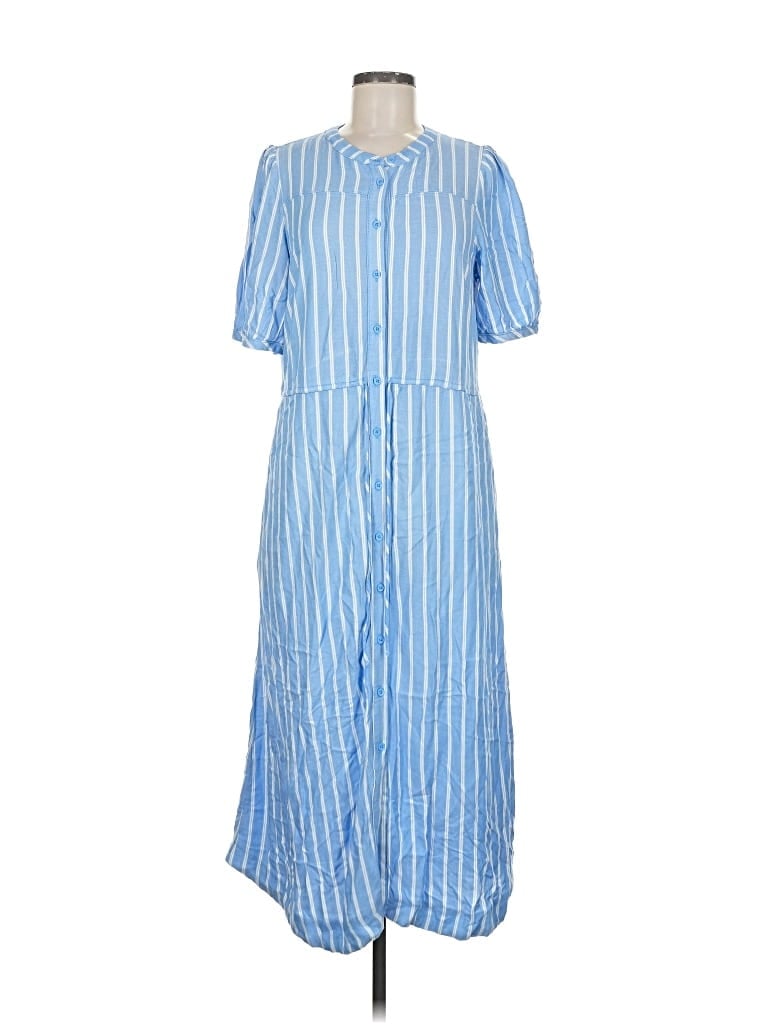 Pre-owned Amazon Essentials Casual Dress In Blue