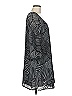 Christopher Deane Print Gray Casual Dress Size 6 - photo 4