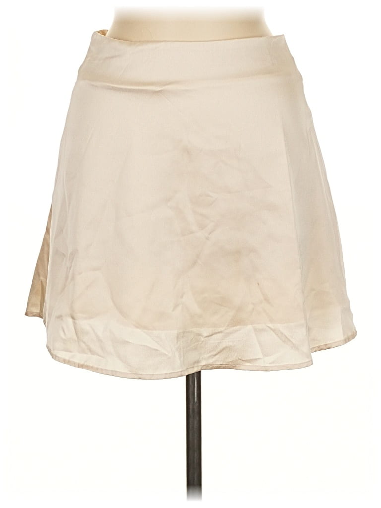 Pre-owned Lyaner Casual Skirt In White