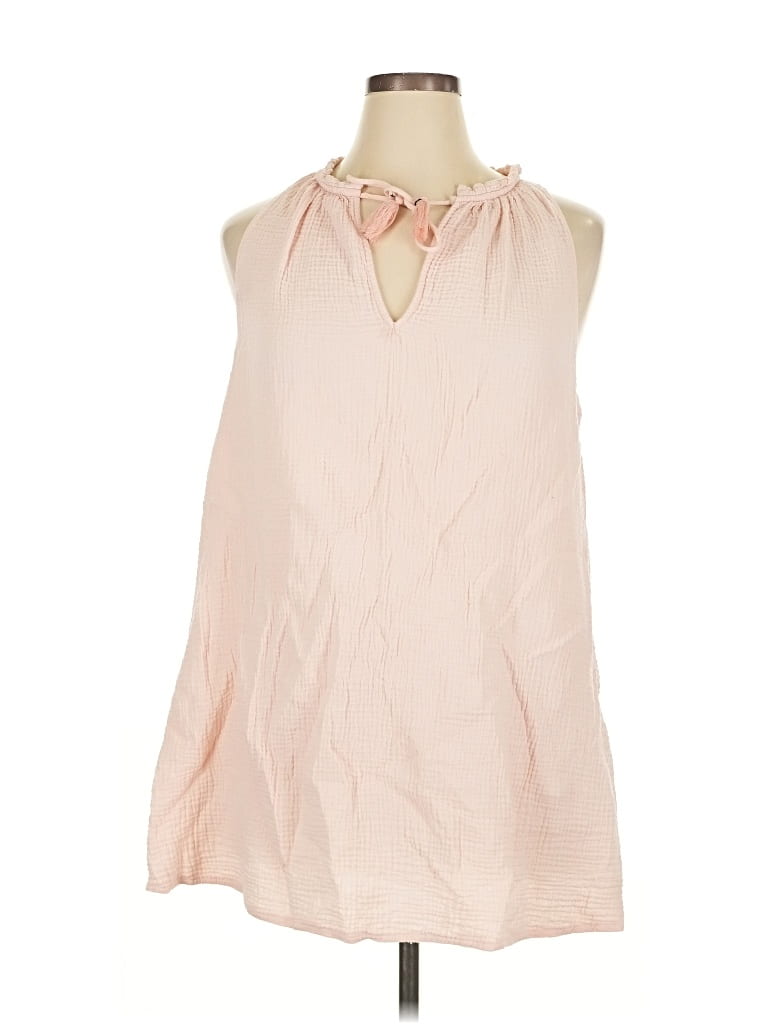 Pre-owned Kona Sol Sleeveless Blouse In Pink