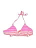 Nanette Lepore Stripes Pink Swimsuit Top Size S - photo 1