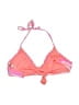 Nanette Lepore Stripes Pink Swimsuit Top Size S - photo 2