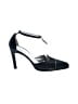 Charles Jourdan Blue Black Heels Size 8 1/2 - photo 1