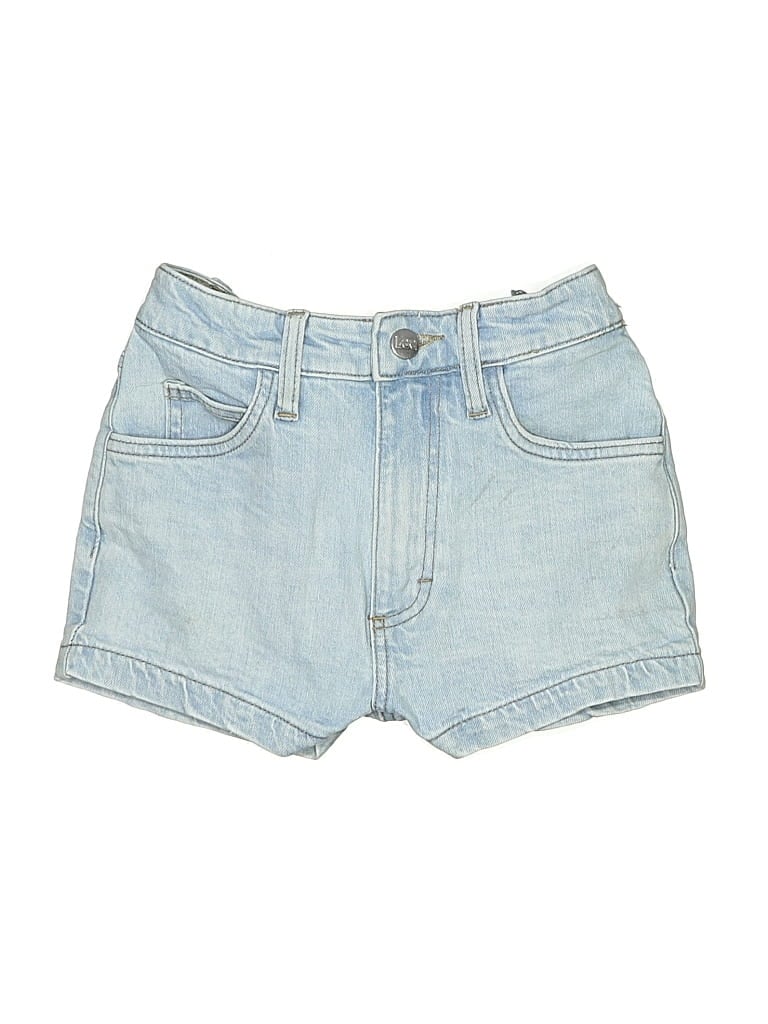Pre-owned Lee Denim Shorts In Blue