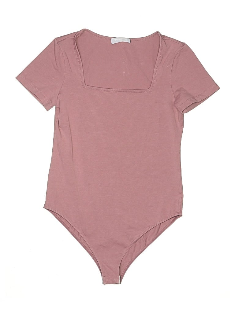 Pre-owned Mangopop Collection Bodysuit In Pink