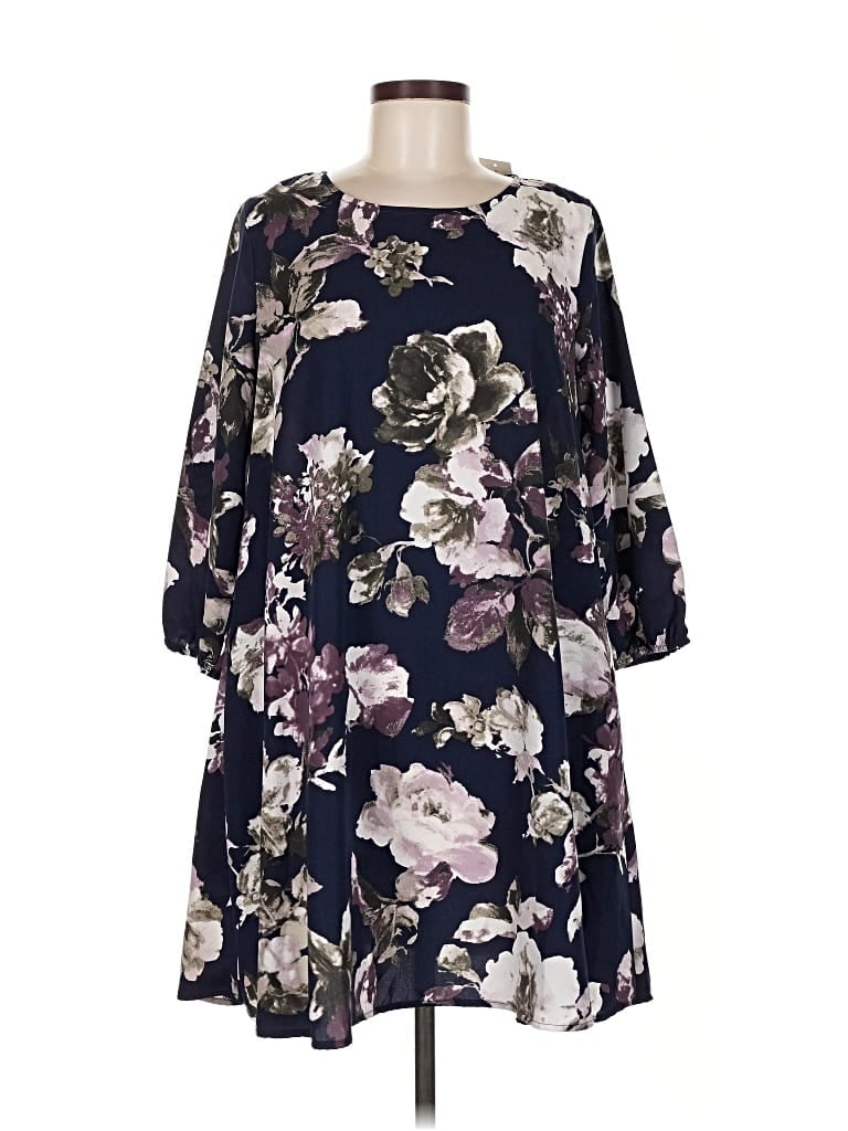 Mia + Tess Casual Dress In Black