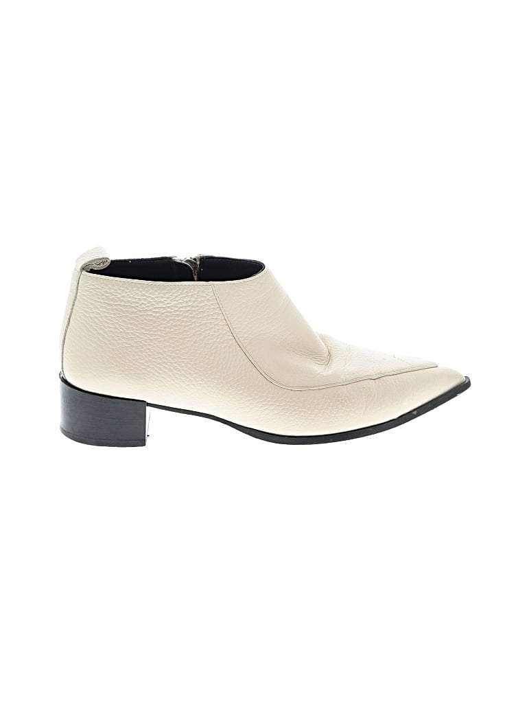 Pre-owned Everlane Ankle Boots In White