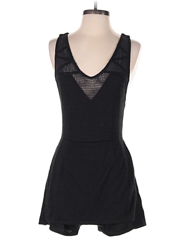 Pre-owned Free People Romper In Black