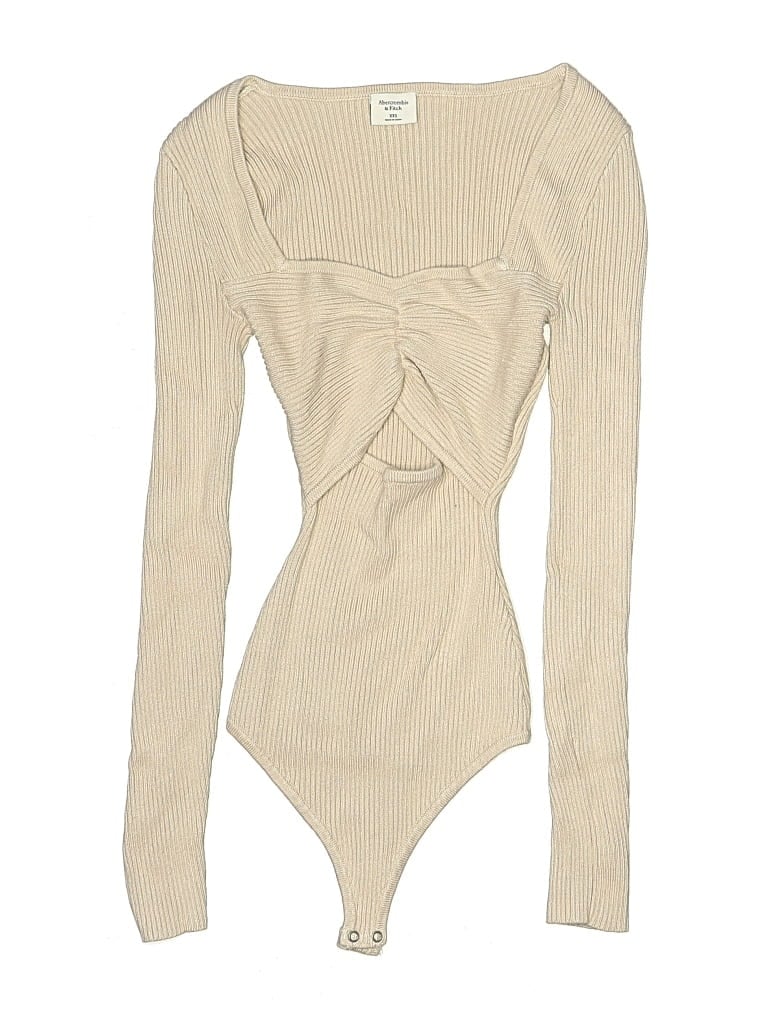 ABERCROMBIE & FITCH Pre-owned Bodysuit In White