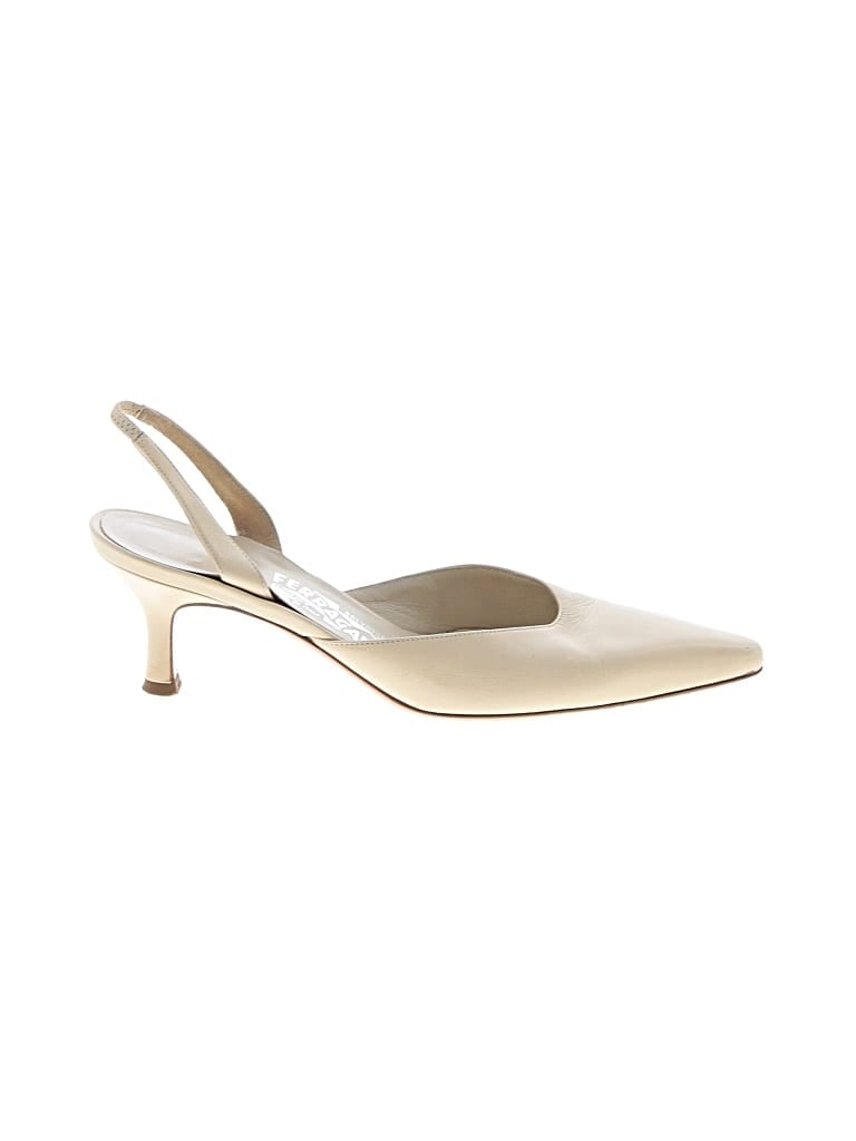 Pre-owned Ferragamo Sandals In White