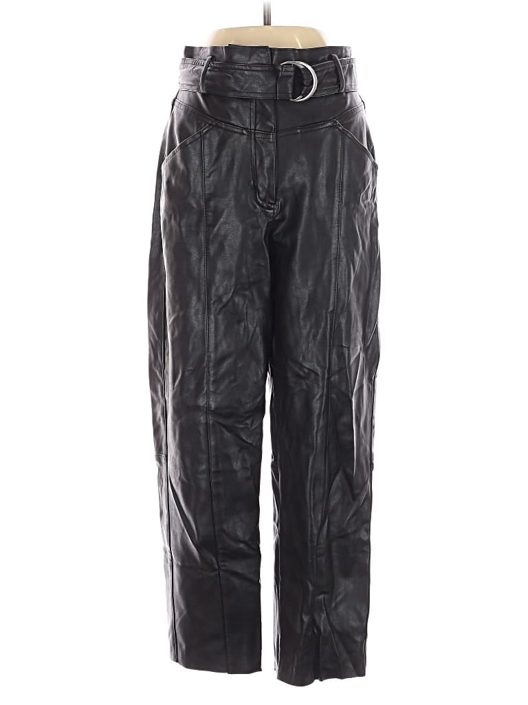 Pre-owned H&m Casual Pants In Black