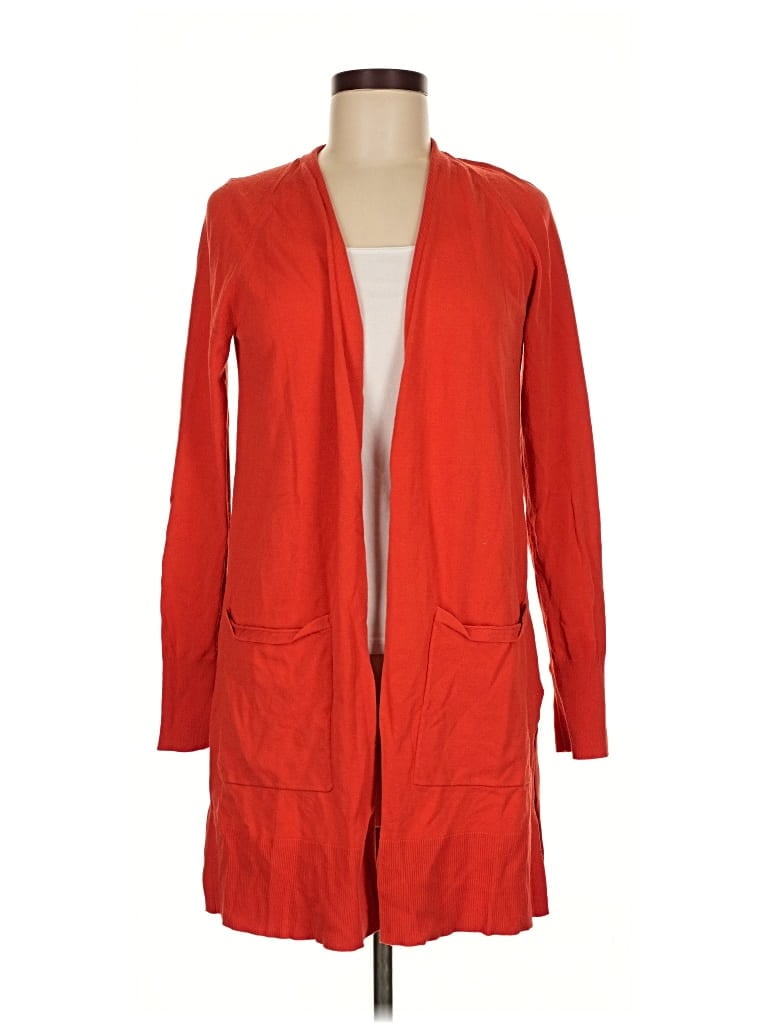 Pre-owned Ann Taylor Kimono In Red