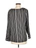 Counterparts 100% Polyester Black Long Sleeve Blouse Size M - photo 2
