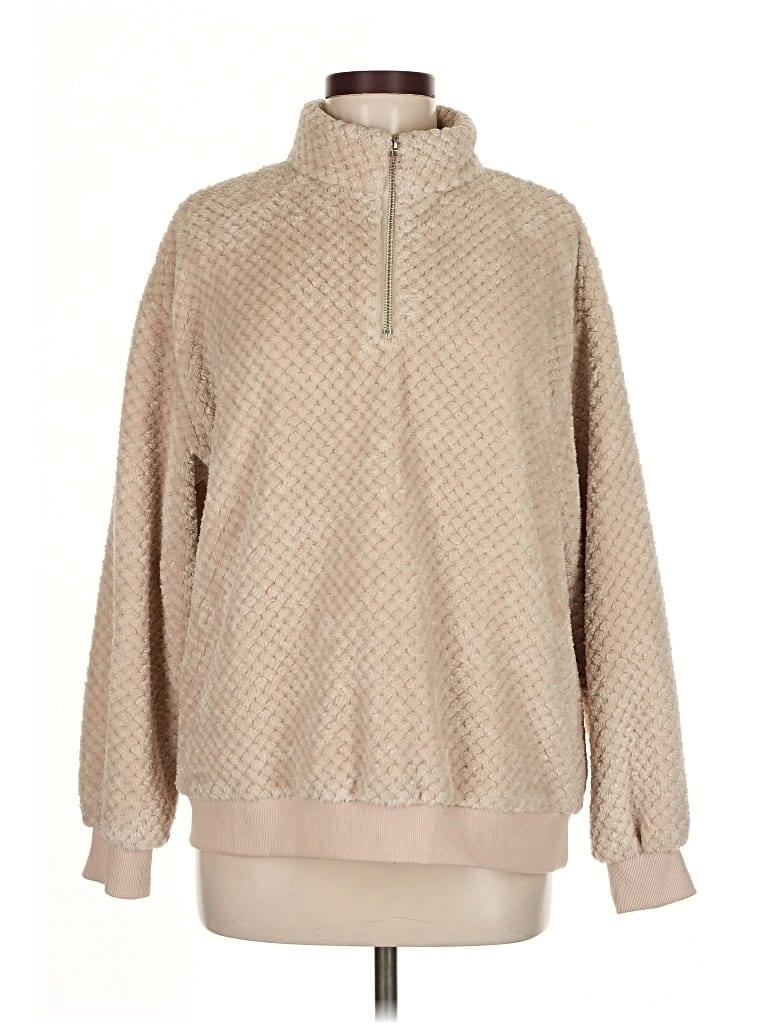 Pre-owned Shein Pullover Sweater In Brown