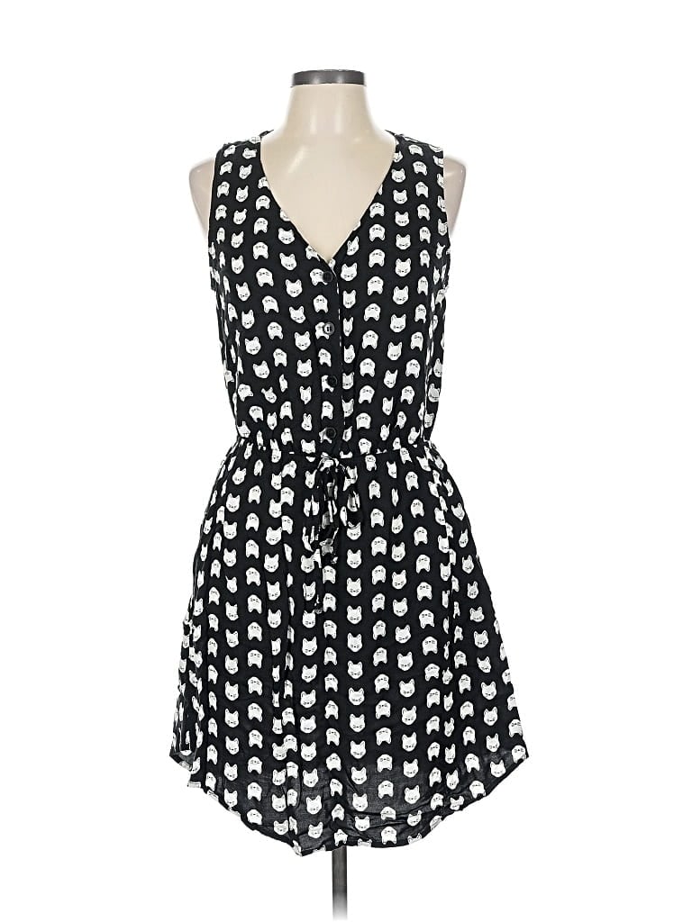 Pre-owned Mimi Chica Casual Dress In Black