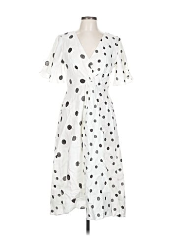 Whit Casual Dress (view 1)