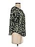 1.State 100% Rayon Green Short Sleeve Blouse Size S - photo 4