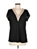 Fantaslook Black Short Sleeve Top Size M - photo 2