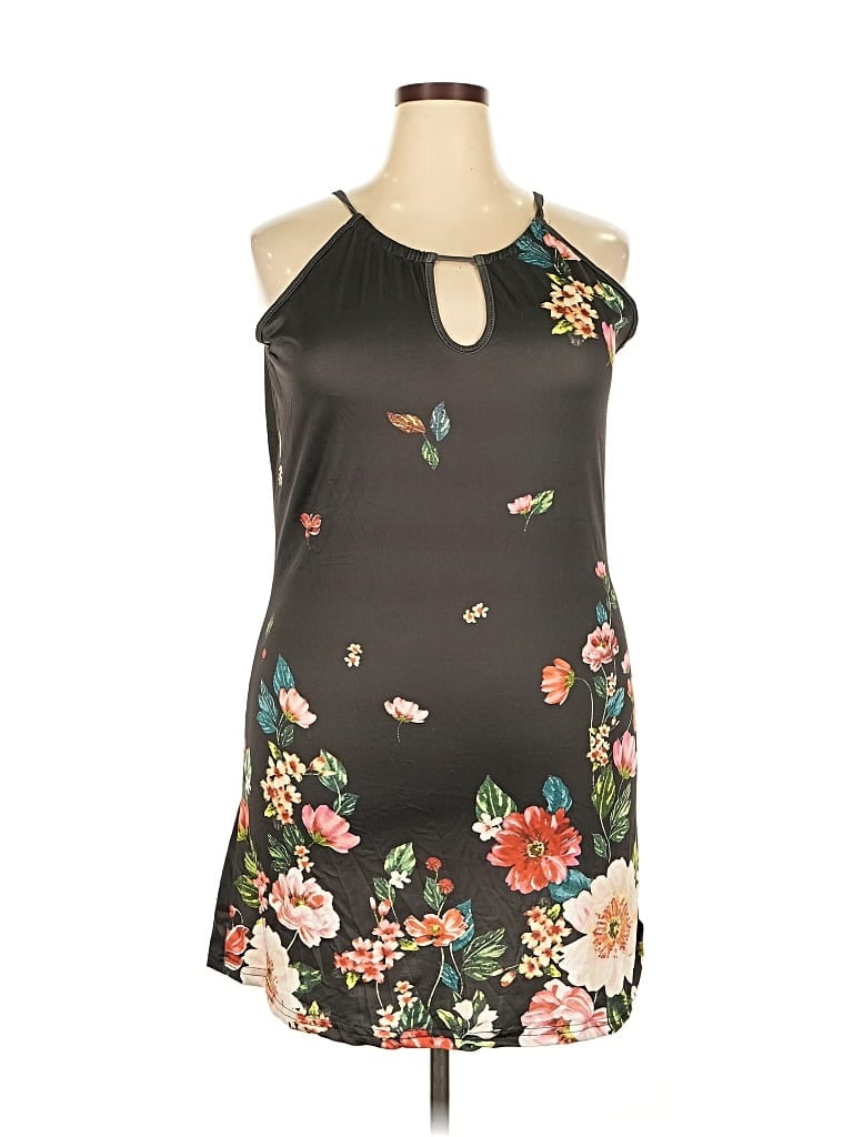 Pre-owned Unbranded Casual Dress In Gray