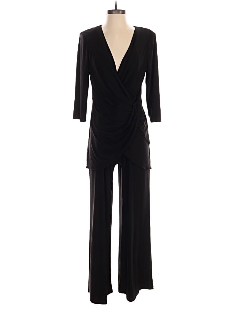 Pre-owned Adrianna Papell Jumpsuit In Black