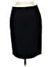Halogen Solid Black Casual Skirt Size 6 (petite) - photo 2