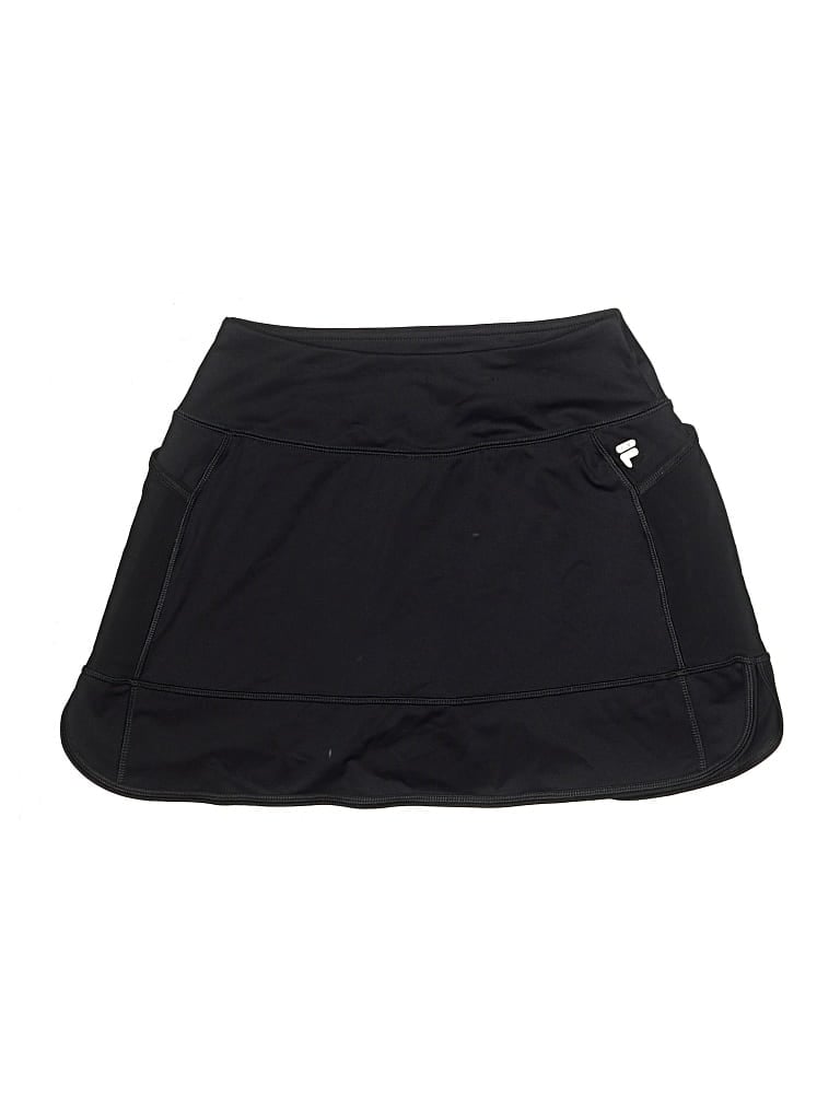 Pre-owned Fila Sport Active Skort In Black
