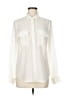 Joe Fresh Color Block Ivory Long Sleeve Blouse Size M - photo 1