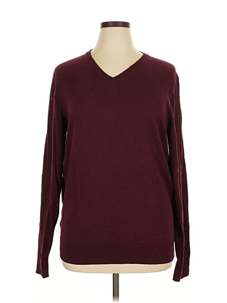 OLD NAVY Pre-owned Pullover Sweater In Burgundy