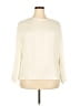 Leslie Fay 100% Polyester Ivory Pullover Sweater Size 18 - photo 1