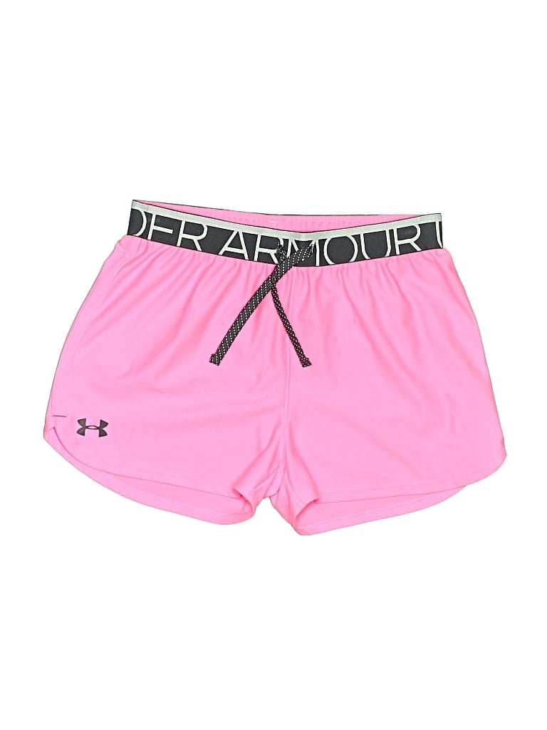 Pre-owned Under Armour Kids' Athletic Shorts In Pink