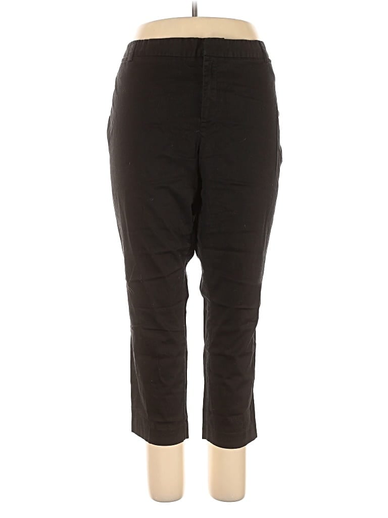 Pre-owned Roz & Ali Casual Pants In Brown