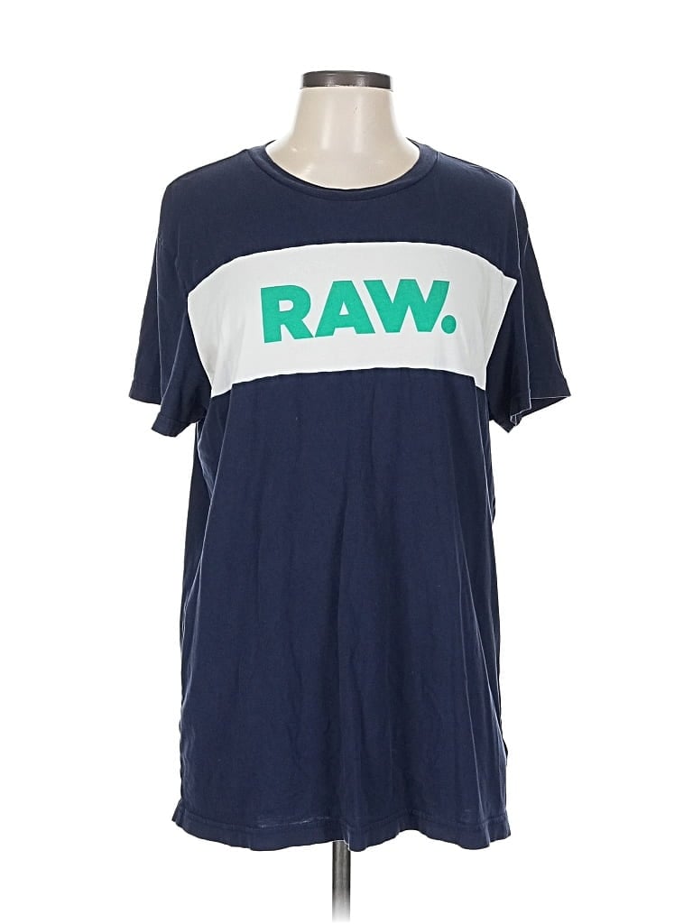 Click to view more detailed imagery on our partner's website Pre-owned G-star Raw Short Sleeve T-shirt In Blue