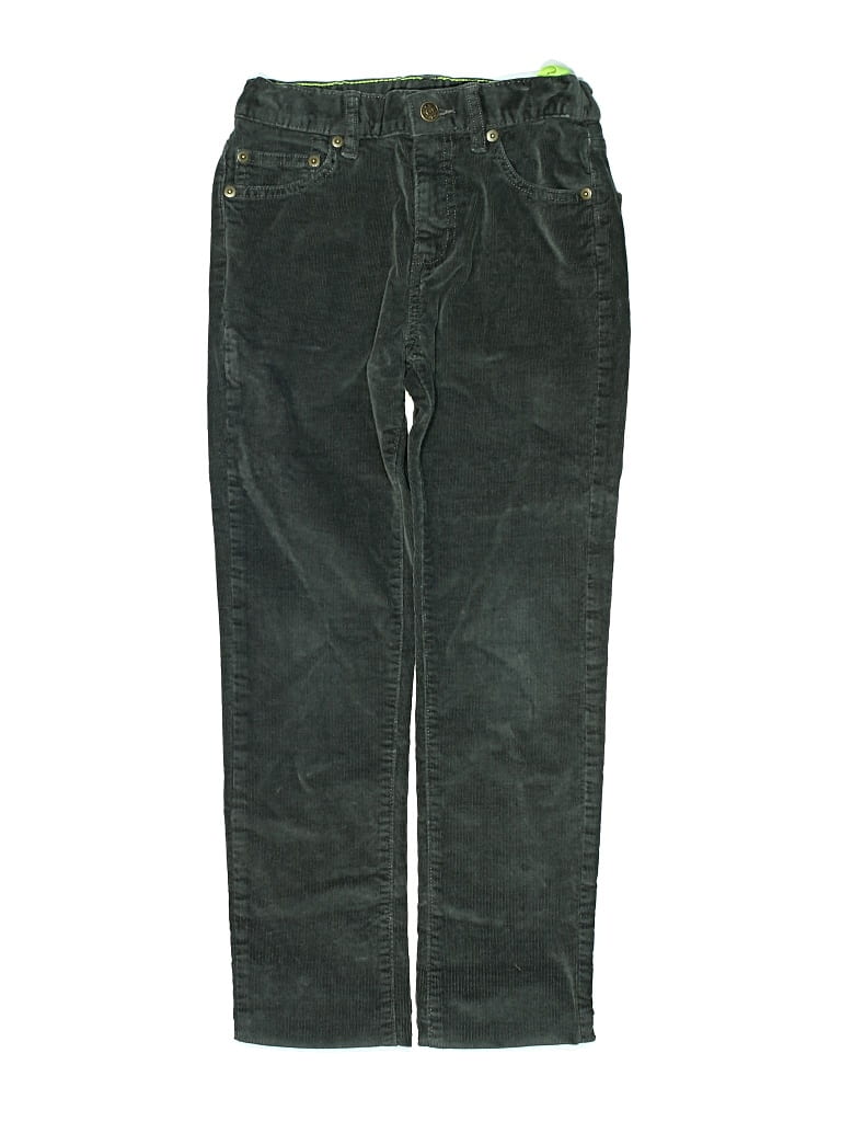 Pre-owned Crewcuts Kids' Casual Pants In Green