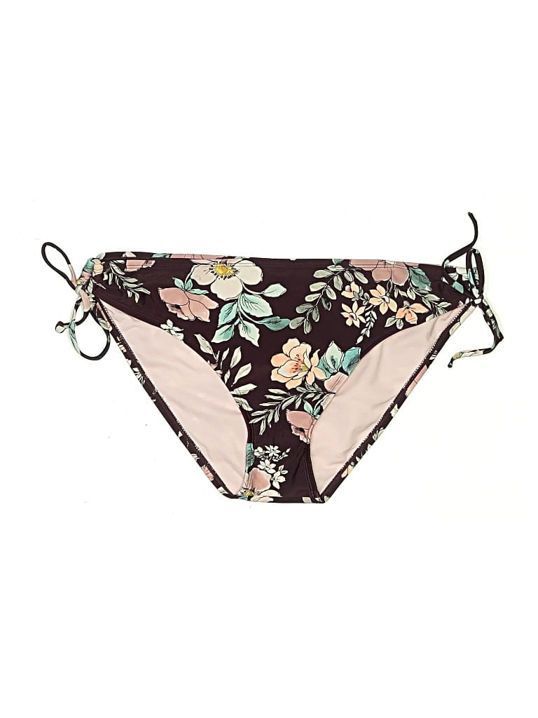 KONA SOL Pre-owned Swimsuit Bottoms In Brown